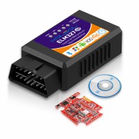 [US Ship] KOLSOL ELM327 Bluetooth OBD2 Scanner V1.5 ELM327 with Switch modified for Ford CH340+25K80 chip HS-CAN / MS-CAN