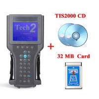 GM Tech2 Scanner Diagnostic for SAAB, OPEL, SUZUKI, ISUZU, Holden with TIS2000 Candi Full Package [in Carton Box]