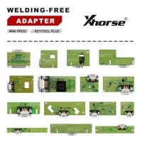 [May Sale] Xhorse VVDI Adapters & Cables Solder-free Full Set for Xhorse MINI PROG and KEY TOOL PLUS [Ship from EU UK]
