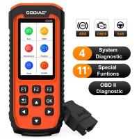 [EU UK US Ship No Tax] GODIAG GD202 Engine ABS SRS Transmission 4 System Scan Tool with 11 Special Functions