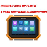 Software Subscription OBDSTAR X300 DP Plus C Version Full Package One Year Software Update Renew Service
