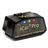 [EU US SHIP NO TAX] Vgate iCar Pro Bluetooth 4.0 OBDII Code Scanner Fault Code Reader for Android & iOS Firmware V2.3