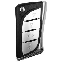 Xhorse XELEX1EN Universal Remote Key LEX.LS Folding Super Remote Key 4 Buttons 5pcs/lot Free Shipping