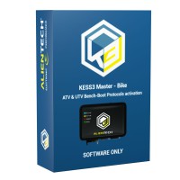 Original Alientech KESS3 KESS V3 Master Bike ATV & UTV Bench-Boot Protocols Activation