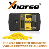 Unlimited Tokens for Xhorse VVDI MB BGA Tool (One Year) Online Password Calculation