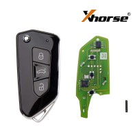 [5Pcs/lot] XHORSE XKGA81EN All Black Buttons Universal Wired Remote