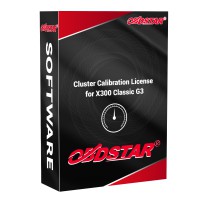 [Online Activation] Mileage Correction License for OBDSTAR X300 Classic G3