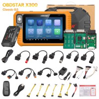 OBDSTAR X300 Classic G3 Key Programmer with Full Version with License Airbag Mileage ECU and Test Platform