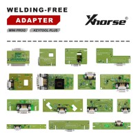 Xhorse VVDI Adapters & Cables Solder-free Full Set for Xhorse MINI PROG and KEY TOOL PLUS