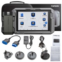 WIFI TOPDON T-Ninja Pro OBD Key Programmer Key Learning Remote Control Learning PIN Reading All Keys Lost Supports CAN FD DOIP Update Offline