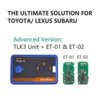 EONEBOSS TLK3 Kit Advanced Version TLK3 Unit + ET-01 + ET-02 Key PCBs Ultimate Solution for Toyota/ for Lexus/ for Subaru