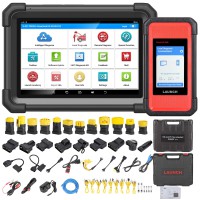 [For Car and Truck] LAUNCH X431 PRO3S+ SmartLink HD Diesel Gasoline 12V 24V Bi-Directional Scan Tool Supports ECU Coding CANFD DOIP, Topology, FCA SGW
