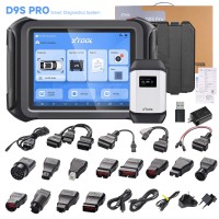 XTOOL D9S PRO Full Bi-Directional Diagnostic Tool Topology Map, ECU Programming & Coding 42+ Service Functions Adds CAN FD DoIP FCA AutoAuth