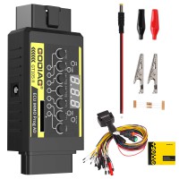 GODIAG ECU IMMO Prog GT105 OBD II BreakOut Box ECU Connector + Full Protocol Breakout Tricore Cable