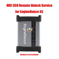 Remotely Unlock Encrypted MD1 ECU for EngineDance X5 Devices