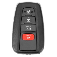 AUTEL IKEYTY004AL Toyota 8A and 4D Smart Key 4 Buttons 315/433 MHz Replaced  IKEYTY8A4AL