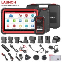 LAUNCH X431 PRO3S+ V5.0 Bi-Directional Scan Tool Supports CAN FD DoIP Topology Mapping ECU Coding 41 Special Functions