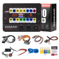 2026 New GODIAG GT100 PLUS GPT ENET DOIP 24V-12V AUTO TOOLS OBD II Break Out Box ECU Connector Get a Free ECU Bracket
