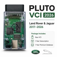 Pluto JLR VCI 2026 with 1 Year Software License and Premium Database for Land Rover Jaguar 2017-2026