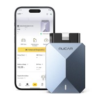 MUCAR BT200 MAX AI OBD2 Bluetooth Scanner, 15 Resets Diagnostic Tools Bi-Directional Control, CAN-FD & FCA Autoauth, AutoVIN, Lifetime Free Update