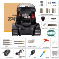 2026 2M2 TANK 2 Pro Shadow Warrior CNC Key Cutting Machine with Built-in Battery, LED Indicators and Tool Box