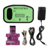 MOTOPRO Motorcycle Key Programmer Basic Version Supports Transponder Read/write, PIN Code Calculation, Key Programming (1⁄4 the price of TMPro2)