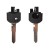 5pcs/lot Flip Key Head without Chip for Mazda