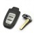 OEM Audi A4L Q5 3 Buttons Remote Key 433MHZ 8T0-959-754C