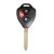 XHORSE XKTO04EN Wire Universal Remote Key Toyota Style 3 Buttons for VVDI VVDI2 Key Tool English Version