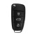 XHORSE XNA600EN Wireless Universal Remote Key A6L Style Flip 3 Buttons for VVDI Key Tool English Version