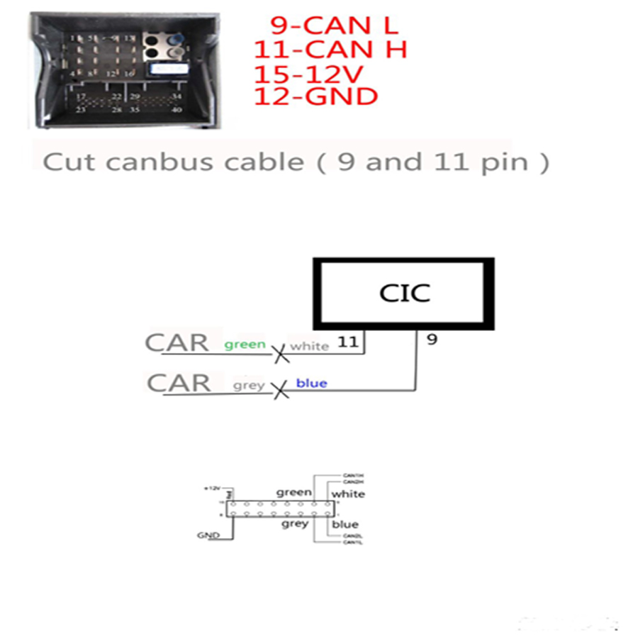 2014 BMW CIC Retrofit adapter emulator