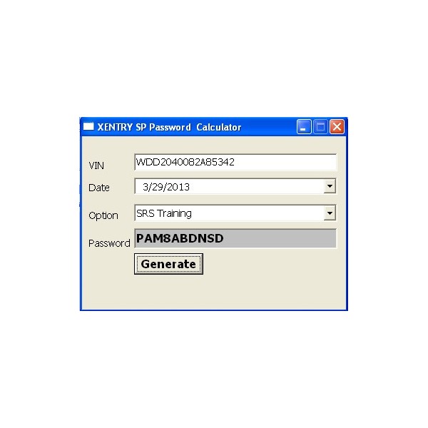 Xentry Special Function Password Keygen/Generator 2