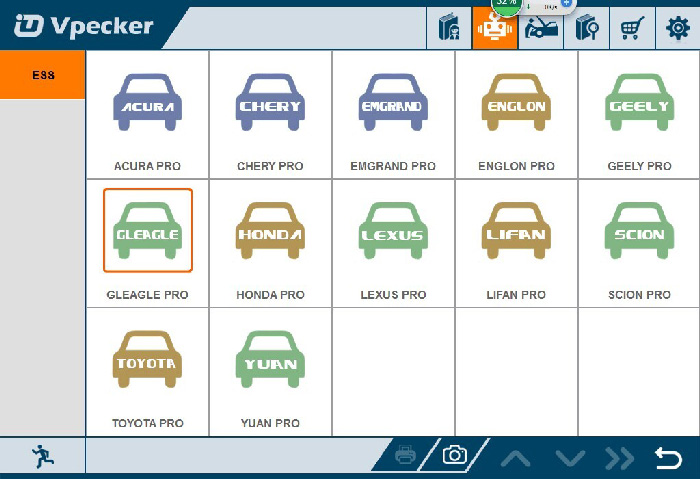 VPECKER Easydiag  Newly Added car models