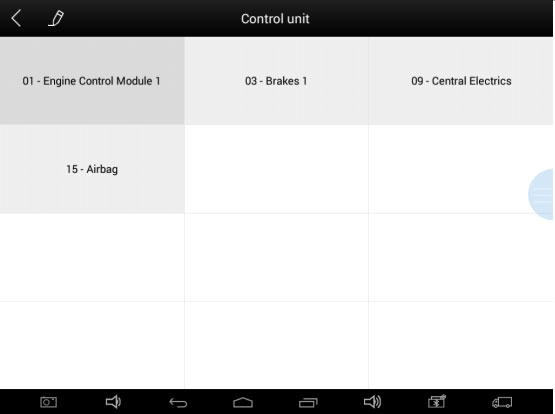 X100 PAD ALSO SUPPORTS Four system diagnosis