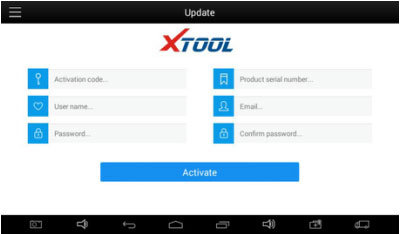 how to register X-100 PAD 2 