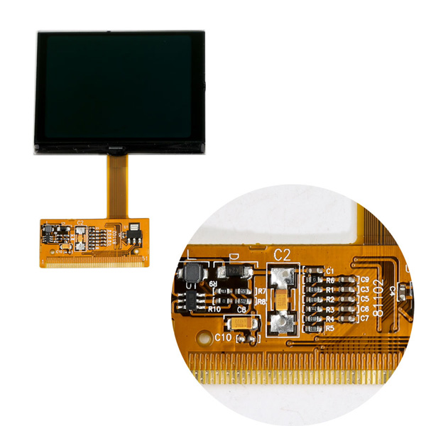 LCD Cluster Display for TT S3 8L/ TT 8N/A6 C5 4B Series VDO OEM Jeager 