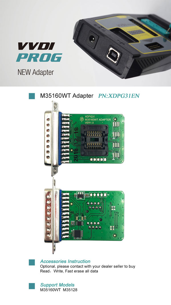 vvdi-prog-m35160wt-adapter