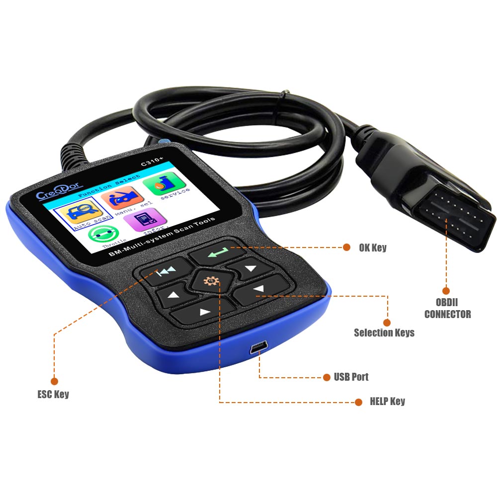 Z series and MINI Multi-function Auto Fault Code Clear Reader Scanner Diagnostic Tool C310 Set with Case Bag for Vehicle for 1-7 series Diagnostic Scanner C310 X series