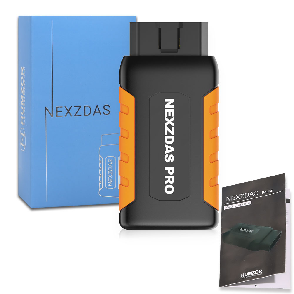 OBD2 Scanner Code Reader Full-system Bluetooth Diagnost Tool Humzor NexzDAS Pro 