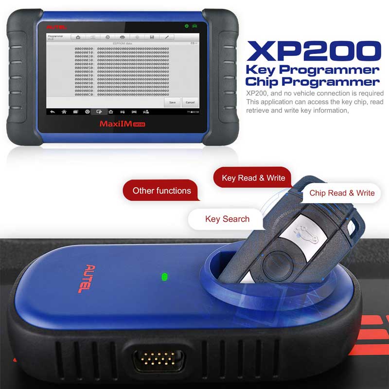 AUTEL IM508 XP200 Key & Chip Programmer