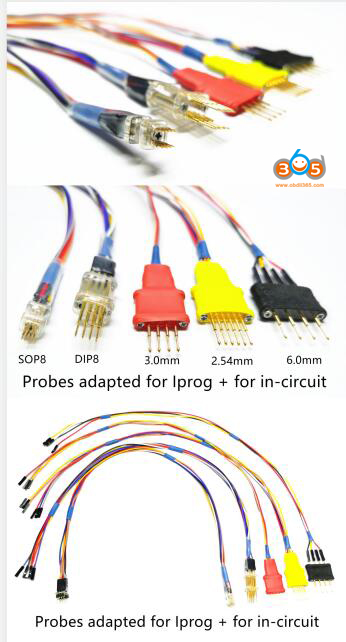 Probes Adapters for xprogM