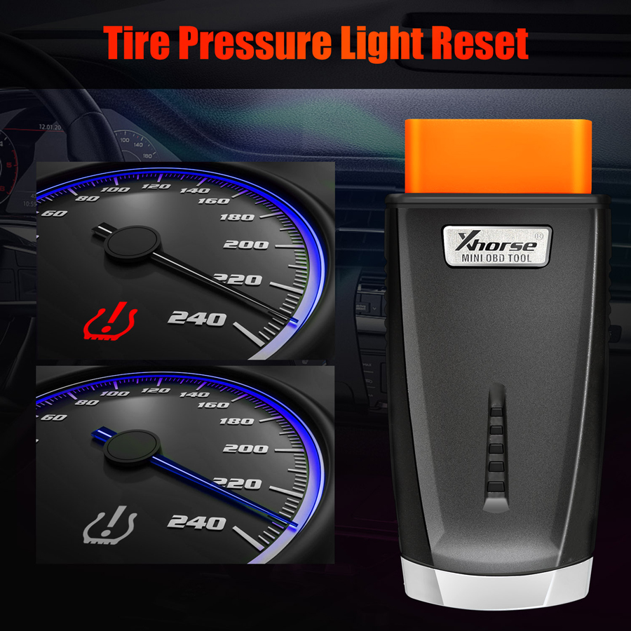 VVDI Mini OBD Tool supports tire pressure test