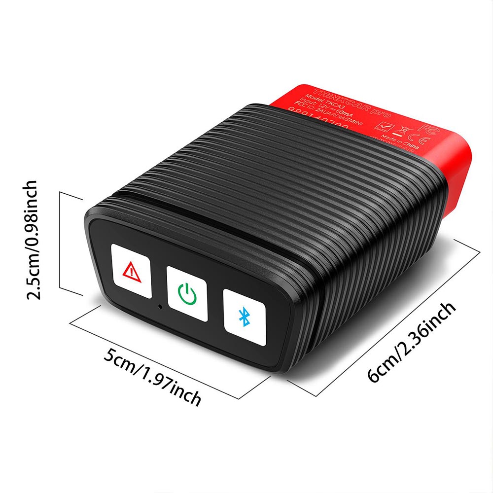 THINKCAR 1 Bluetooth OBD2 Scanner Code Reader Full-System Remote Diagnostic Tool 