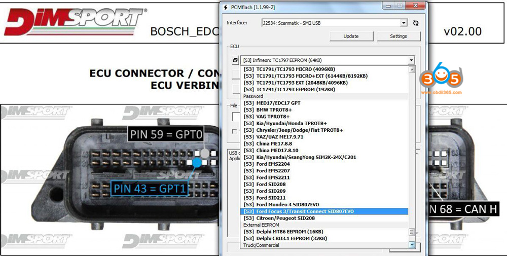V1.20 KTM BENCH ECU Programmer software