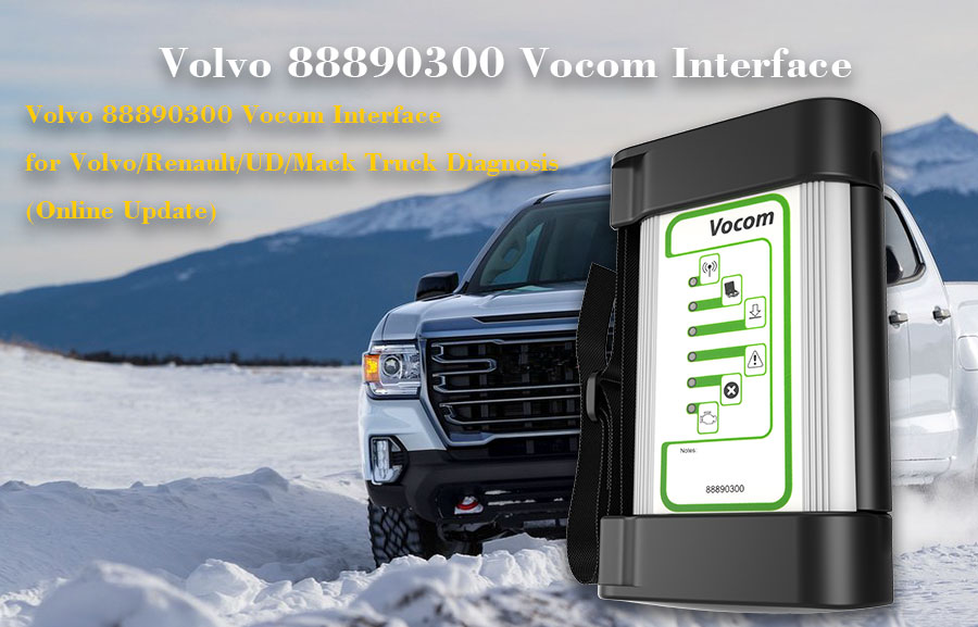 88890300 Vocom Volvo diagnostic tool