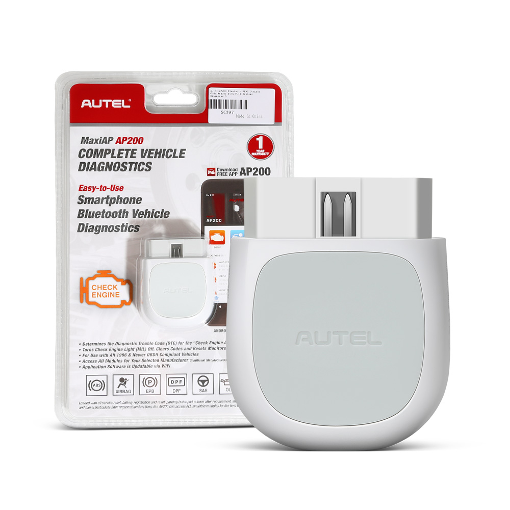 AUTEL AP200 Bluetooth OBD2 Android iPhone Diagnostic Scanner Tool Fit LAND ROVER 