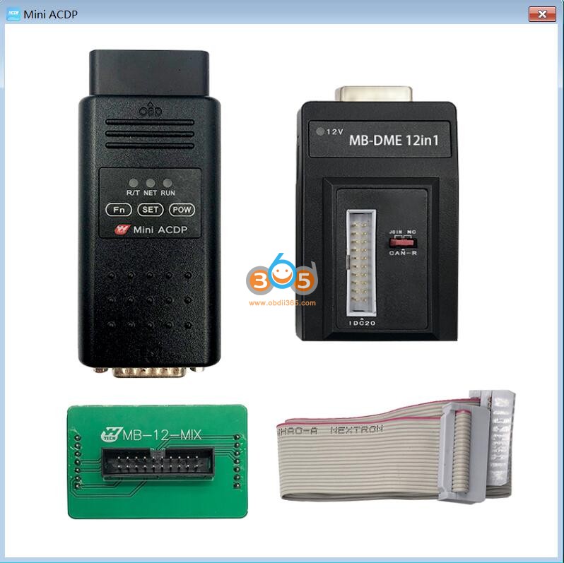 Yanhua Mini ACDP Renew Benz DME/ISM with MB 12-in-1 interface board 1
