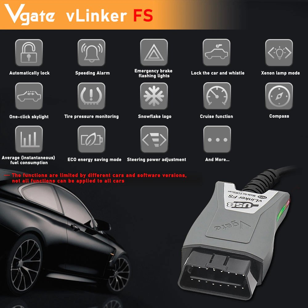 Vgate vLinker FS ford forscan 1