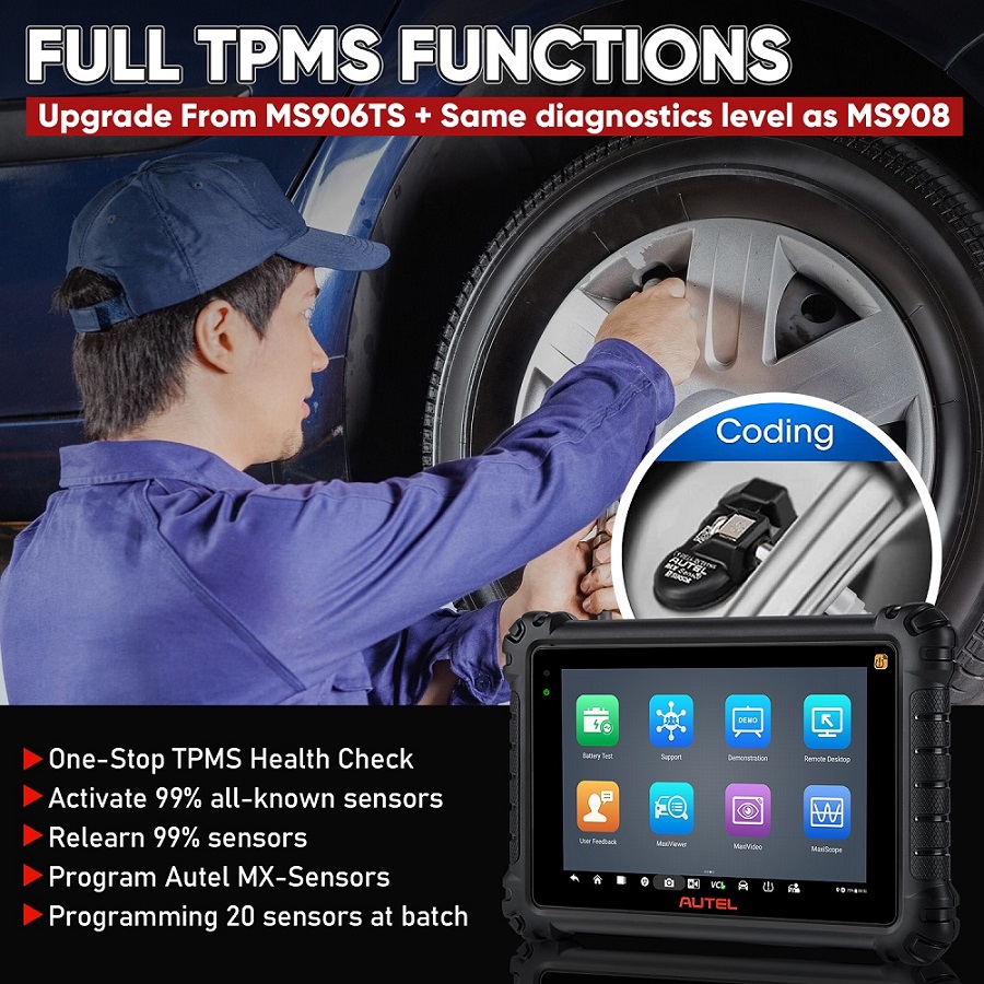 Autel MS906 Pro-TS TPMS