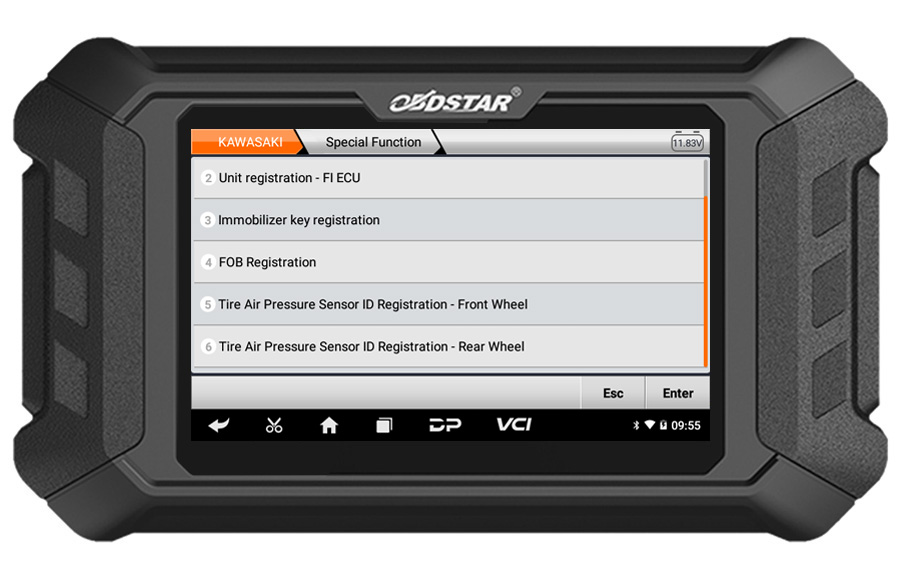 OBDSTAR iScan special function